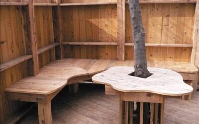 Photo #53 – deck seating area complete