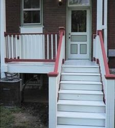 Photo #77 – Deck build and painting completed