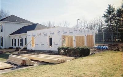 Photo #11 – Walls up and ready for trusses